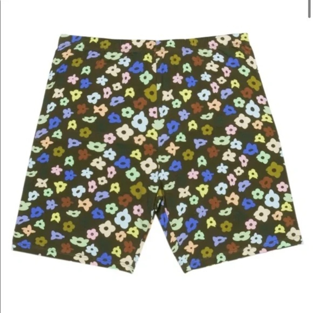 Sandy Liang Jojo bike shorts Stickers print size L - Picture 2 of 6